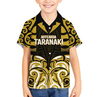 Custom Aotearoa Taranaki Family Matching Long Sleeve Bodycon Dress and Hawaiian Shirt Maori Pattern New Zealand - Polynesian Pride