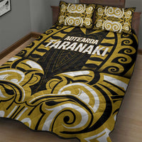 Aotearoa Taranaki Quilt Bed Set Maori Pattern New Zealand - Polynesian Pride