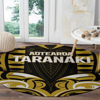 Aotearoa Taranaki Round Carpet Maori Pattern New Zealand - Polynesian Pride