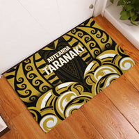 Aotearoa Taranaki Rubber Doormat Maori Pattern New Zealand - Polynesian Pride