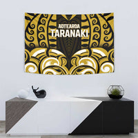 Aotearoa Taranaki Tapestry Maori Pattern New Zealand - Polynesian Pride