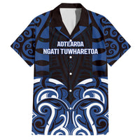 Custom Aotearoa Ngati Tuwharetoa Family Matching Long Sleeve Bodycon Dress and Hawaiian Shirt Maori Pattern New Zealand - Polynesian Pride