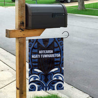 Aotearoa Ngati Tuwharetoa Garden Flag Maori Pattern New Zealand - Polynesian Pride