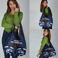 Aotearoa Ngati Tuwharetoa Grocery Bag Maori Pattern New Zealand - Polynesian Pride