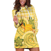 Hawaii Palaka Hoodie Dress Cute Ripe Mango Turtle On The Waves