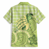 Hawaii Palaka Hawaiian Shirt Cute Green Mango Turtle On The Waves