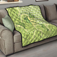 Hawaii Palaka Quilt Cute Green Mango Turtle On The Waves