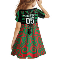 Custom Aotearoa Ngati Hine Family Matching Mermaid Dress and Hawaiian Shirt Maori Pattern New Zealand - Polynesian Pride