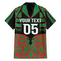 Custom Aotearoa Ngati Hine Family Matching Summer Maxi Dress and Hawaiian Shirt Maori Pattern New Zealand - Polynesian Pride