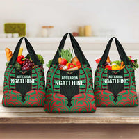 Aotearoa Ngati Hine Grocery Bag Maori Pattern New Zealand - Polynesian Pride