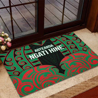 Aotearoa Ngati Hine Rubber Doormat Maori Pattern New Zealand - Polynesian Pride