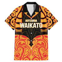Custom Aotearoa Waikato Family Matching Mermaid Dress and Hawaiian Shirt Maori Pattern New Zealand - Polynesian Pride