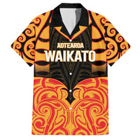 Custom Aotearoa Waikato Hawaiian Shirt Maori Pattern New Zealand - Polynesian Pride