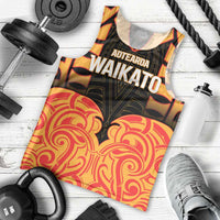 Custom Aotearoa Waikato Men Tank Top Maori Pattern New Zealand - Polynesian Pride