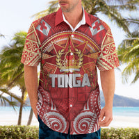 Tonga King's Birthday Hawaiian Shirt Gold Royal Crown Tribal Patterns DT05 - Polynesian Pride