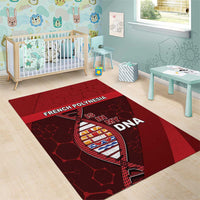 French Polynesia Is In My DNA Area Rug - Polynesian Pride