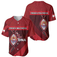 French Polynesia Is In My DNA Baseball Jersey - Polynesian Pride