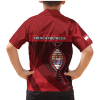 French Polynesia Is In My DNA Family Matching Mermaid Dress and Hawaiian Shirt - Polynesian Pride