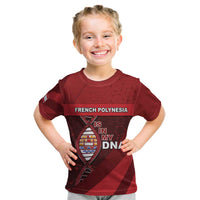 French Polynesia Is In My DNA Kid T Shirt - Polynesian Pride