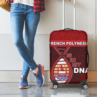 French Polynesia Is In My DNA Luggage Cover - Polynesian Pride