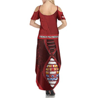 French Polynesia Is In My DNA Summer Maxi Dress - Polynesian Pride