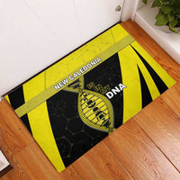 New Caledonia Is In My DNA Rubber Doormat - Polynesian Pride