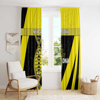 New Caledonia Is In My DNA Window Curtain - Polynesian Pride