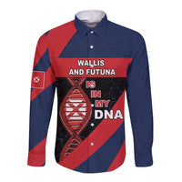 Wallis And Futuna Is In My DNA Long Sleeve Button Shirt - Polynesian Pride
