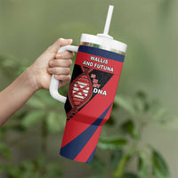 Wallis And Futuna Is In My DNA Tumbler With Handle - Polynesian Pride