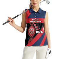 Wallis And Futuna Is In My DNA Women Sleeveless Polo Shirt - Polynesian Pride