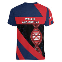 Wallis And Futuna Is In My DNA Women V-Neck T-Shirt - Polynesian Pride