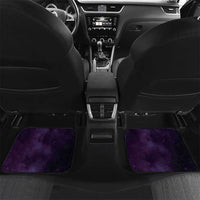 New Zealand Matariki Car Mats Maori Tui Bird Purple Galaxy