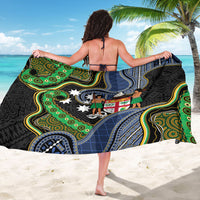 South Sea Islanders And Fiji Sarong Fijian Coat Of Arms And Southern Cross DT05 - Polynesian Pride