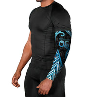Custom Aotearoa Atua Ranginui Arm Sleeves Maori Sky Father Koru Patterns