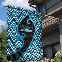 Aotearoa Atua Ranginui Garden Flag Maori Sky Father Koru Patterns