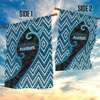 Aotearoa Atua Ranginui Garden Flag Maori Sky Father Koru Patterns