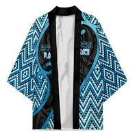 Custom Aotearoa Atua Ranginui Kimono Maori Sky Father Koru Patterns