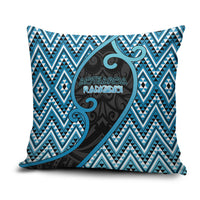 Aotearoa Atua Ranginui Pillow Cover Maori Sky Father Koru Patterns