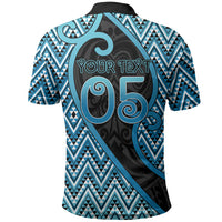 Custom Aotearoa Atua Ranginui Polo Shirt Maori Sky Father Koru Patterns