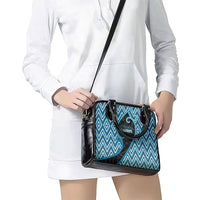 Aotearoa Atua Ranginui Shoulder Handbag Maori Sky Father Koru Patterns