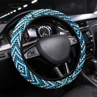 Aotearoa Atua Ranginui Steering Wheel Cover Maori Sky Father Koru Patterns