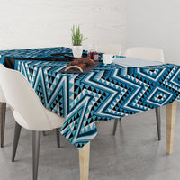 Aotearoa Atua Ranginui Tablecloth Maori Sky Father Koru Patterns