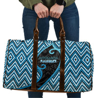 Aotearoa Atua Ranginui Travel Bag Maori Sky Father Koru Patterns