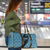 Aotearoa Atua Ranginui Travel Bag Maori Sky Father Koru Patterns