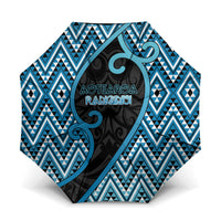 Aotearoa Atua Ranginui Umbrella Maori Sky Father Koru Patterns