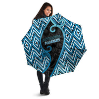 Aotearoa Atua Ranginui Umbrella Maori Sky Father Koru Patterns
