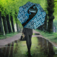 Aotearoa Atua Ranginui Umbrella Maori Sky Father Koru Patterns