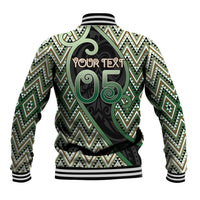Custom Aotearoa Atua Papatuanuku Baseball Jacket Earth Mother Father Koru Patterns