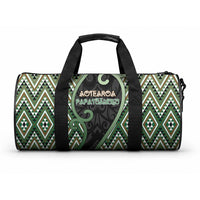 Aotearoa Atua Papatuanuku Duffle Bag Earth Mother Father Koru Patterns