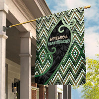 Aotearoa Atua Papatuanuku Garden Flag Earth Mother Father Koru Patterns